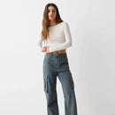 Calça Cargo Ajustável Glamour™