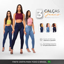 Kit 3 Calças Lipo Jeans Modeladoras |DIRETO DA FÁBRICA|